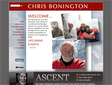 Tablet Screenshot of bonington.com